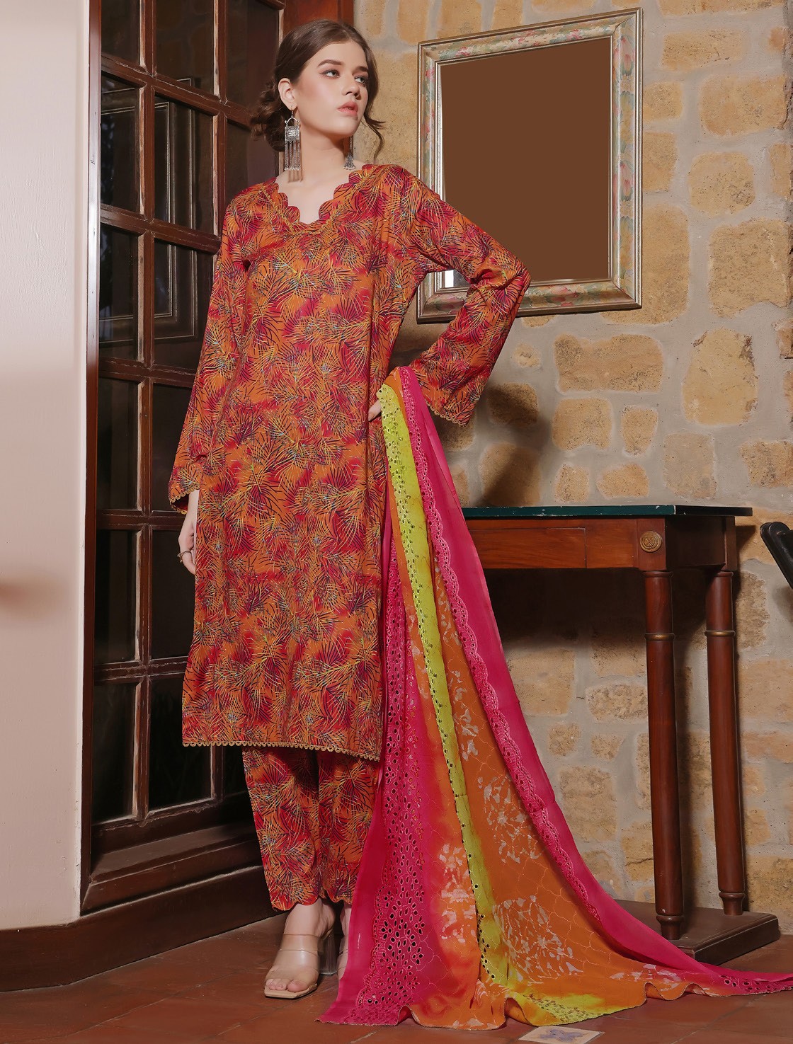RUSBURY – New Digital Allover Printed Lawn Collection